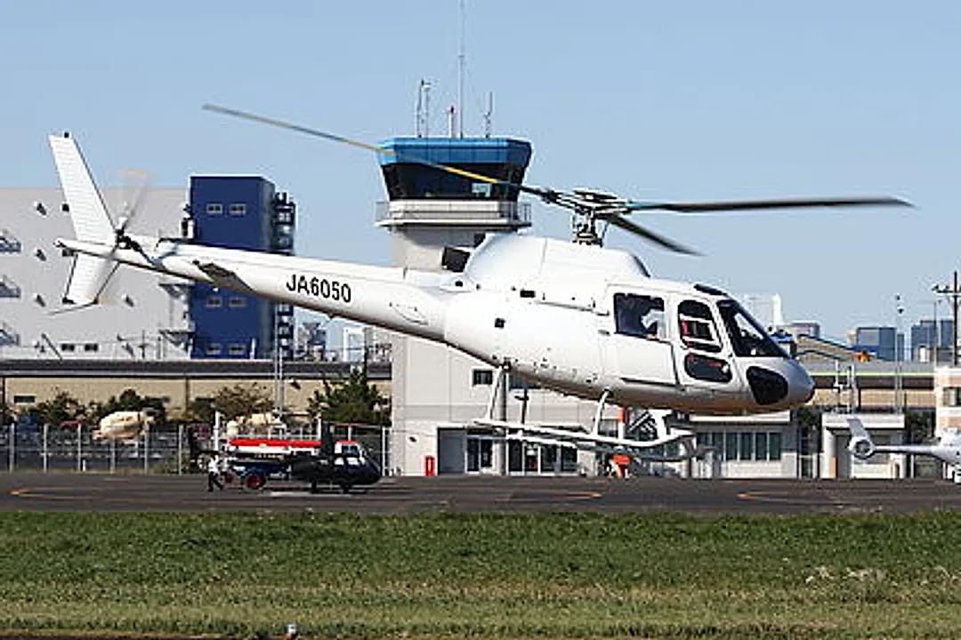 AEROSPATIALE AS350D generated aircraft profile