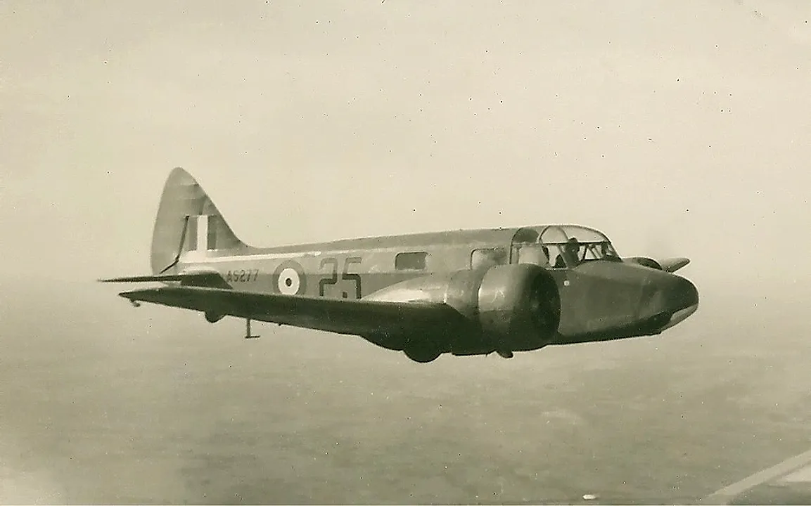 Airspeed AS.10 Oxford generated aircraft profile