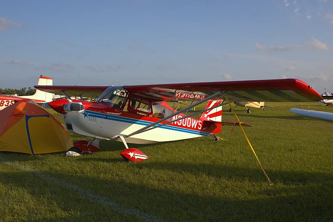 AMERICAN CHAMPION AIRCRAFT 8GCBC generated aircraft profile