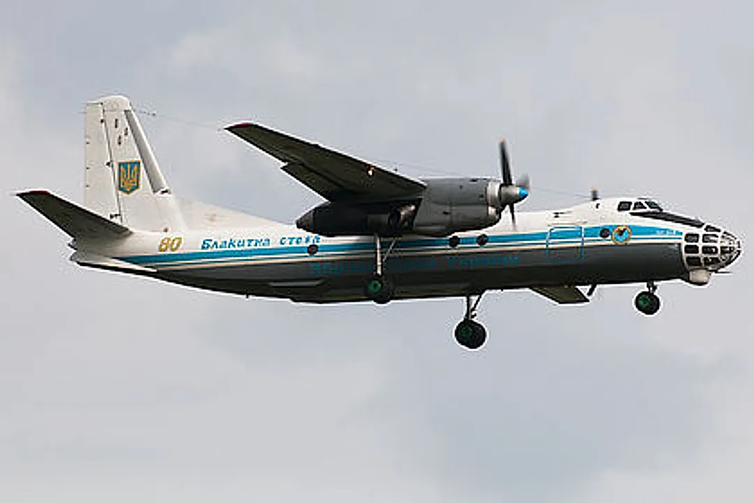 Antonov An-30B aircraft profile