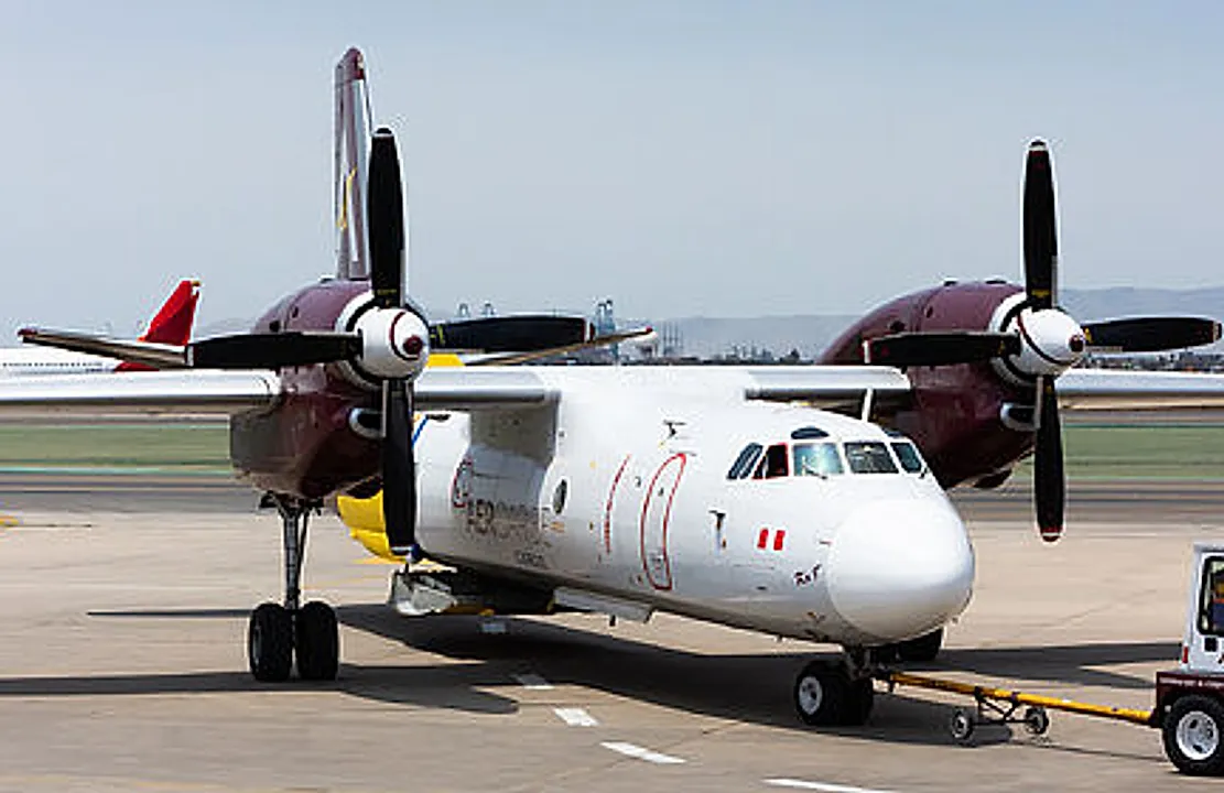 Antonov An-32A aircraft profile