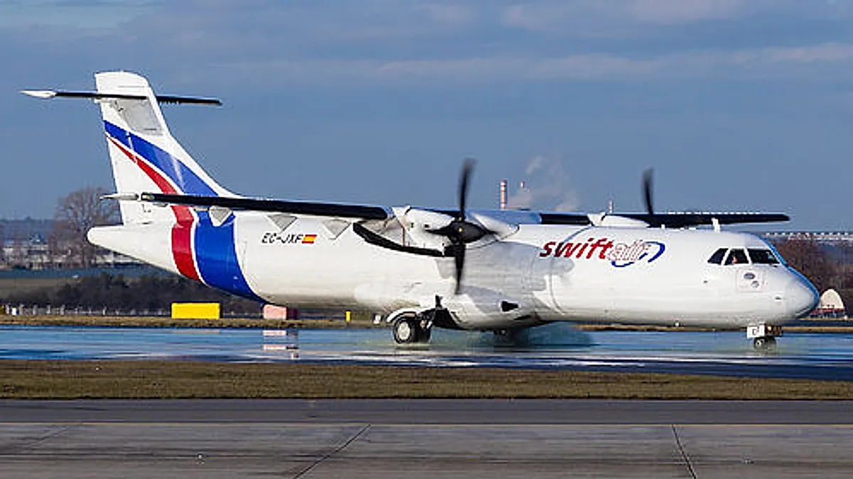 ATR 72-211 (F) aircraft profile