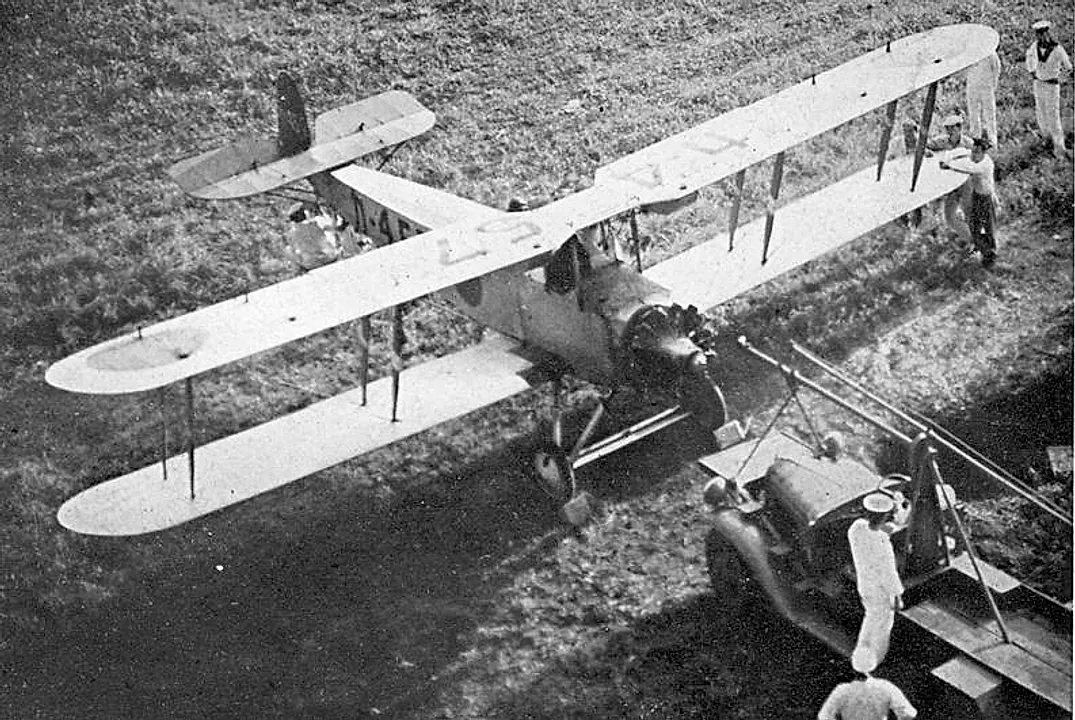 Avro 504 generated aircraft profile