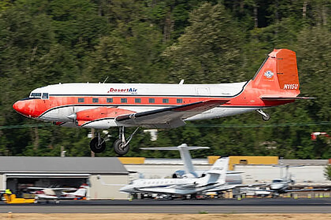 Basler BT-67 aircraft profile