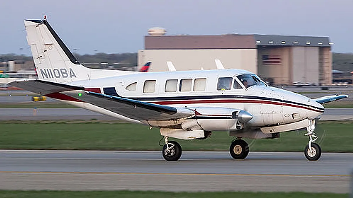 BEECH 65-B80 aircraft profile