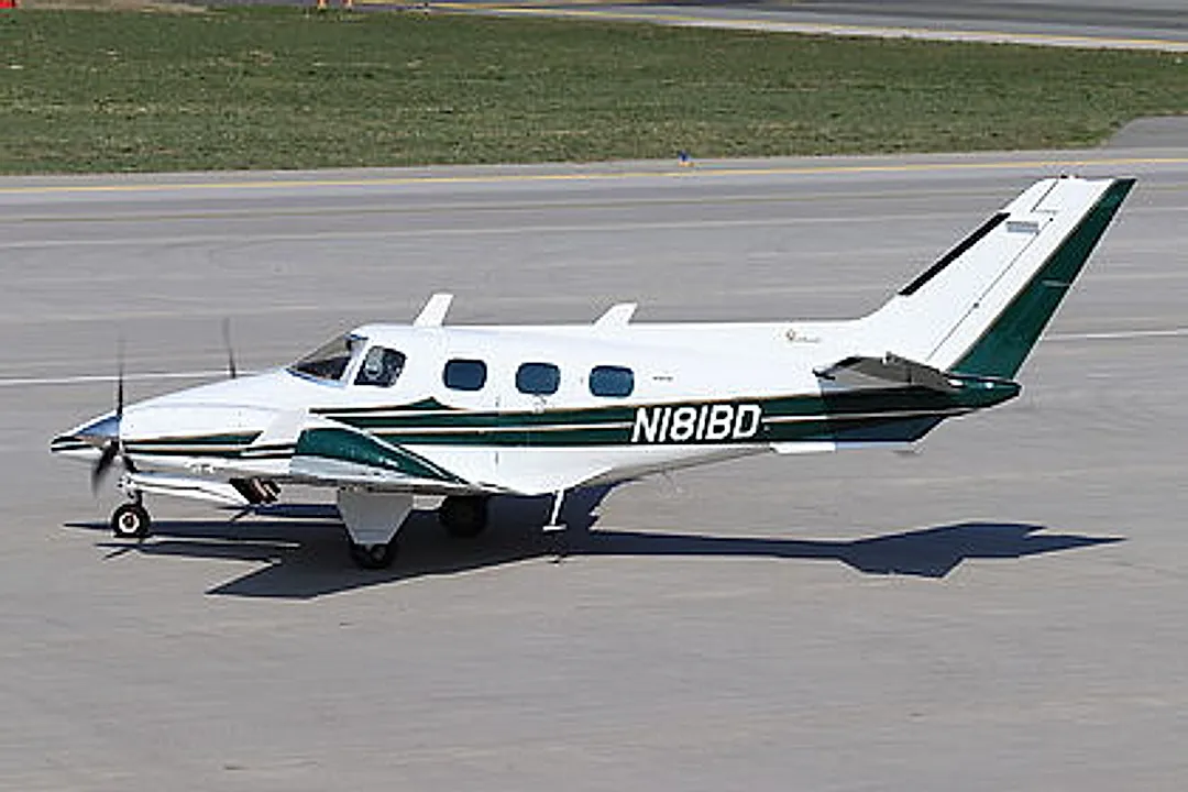 BEECH B-60 aircraft profile