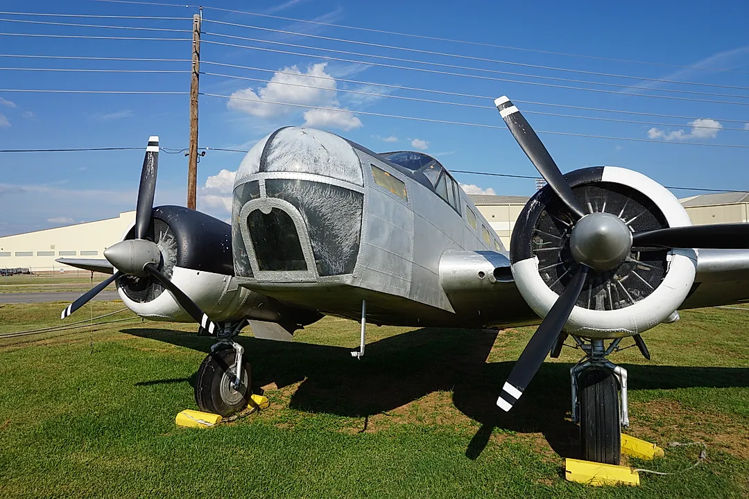 Beech D-18S generated aircraft profile