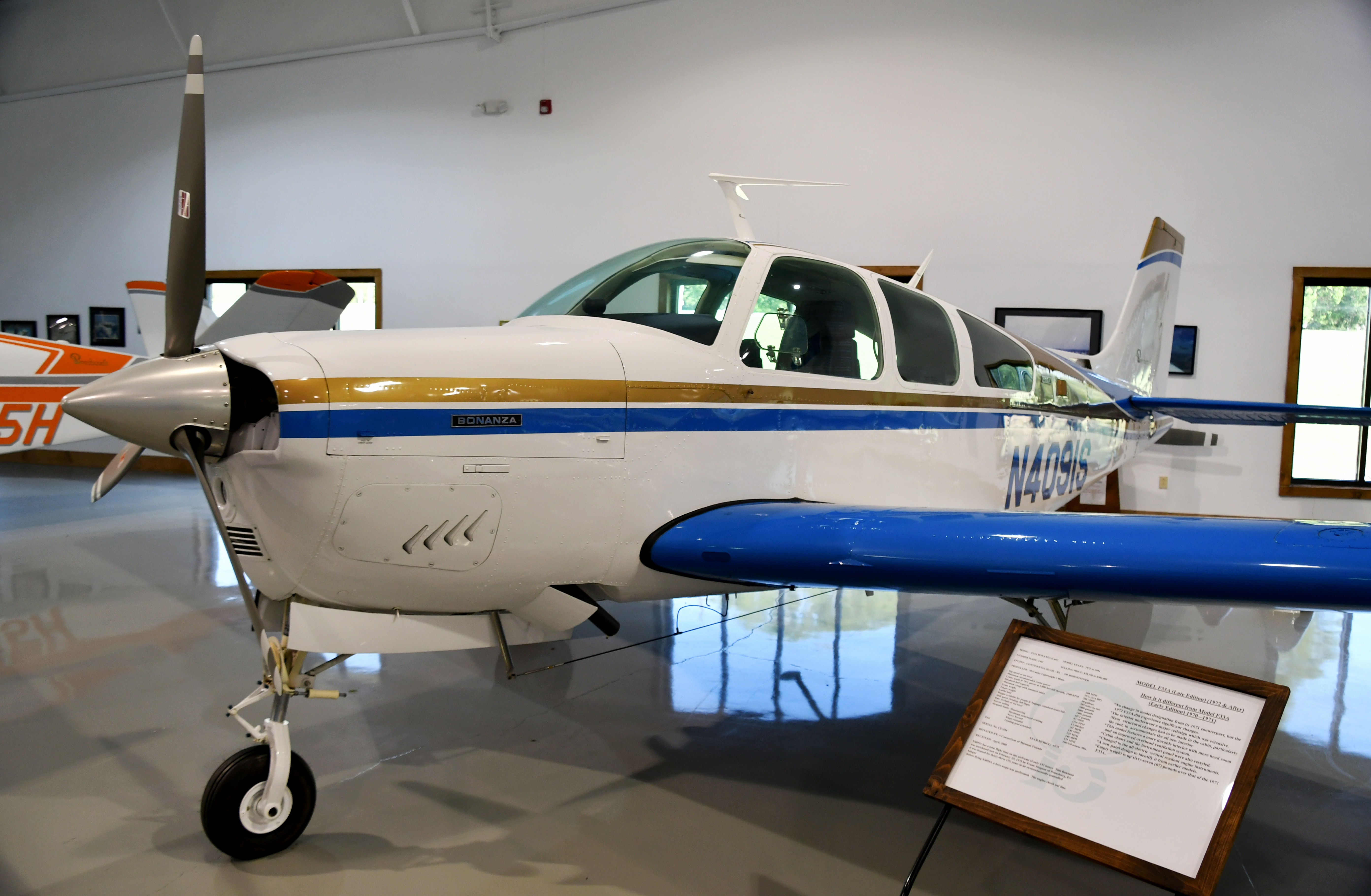 BEECH F35 aircraft profile