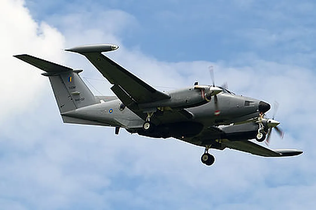 Beechcraft B200T Super King Air aircraft profile