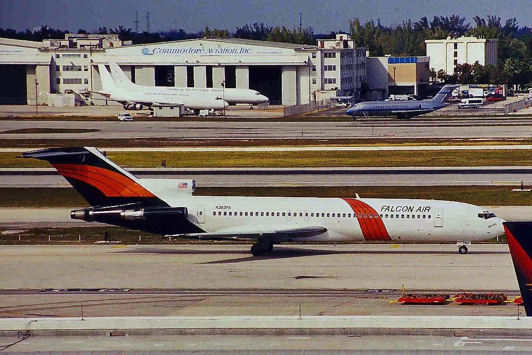 Boeing 727-25 aircraft profile