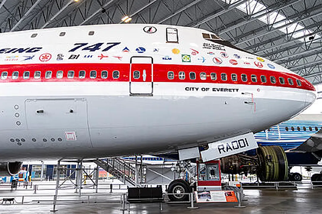 BOEING 747-400 generated aircraft profile