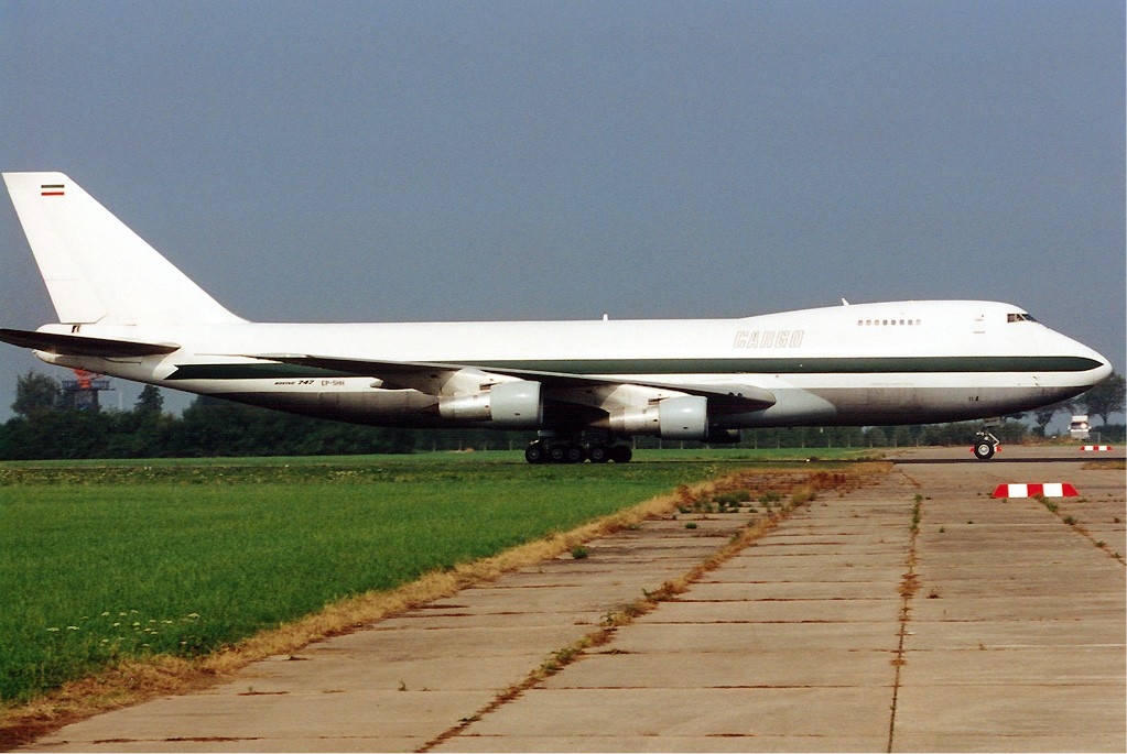 Boeing 747-200 aircraft profile