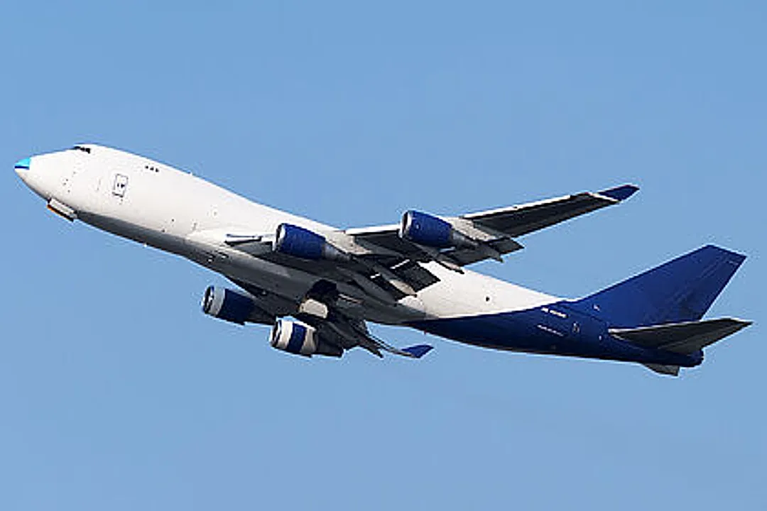 BOEING 747-47UF aircraft profile