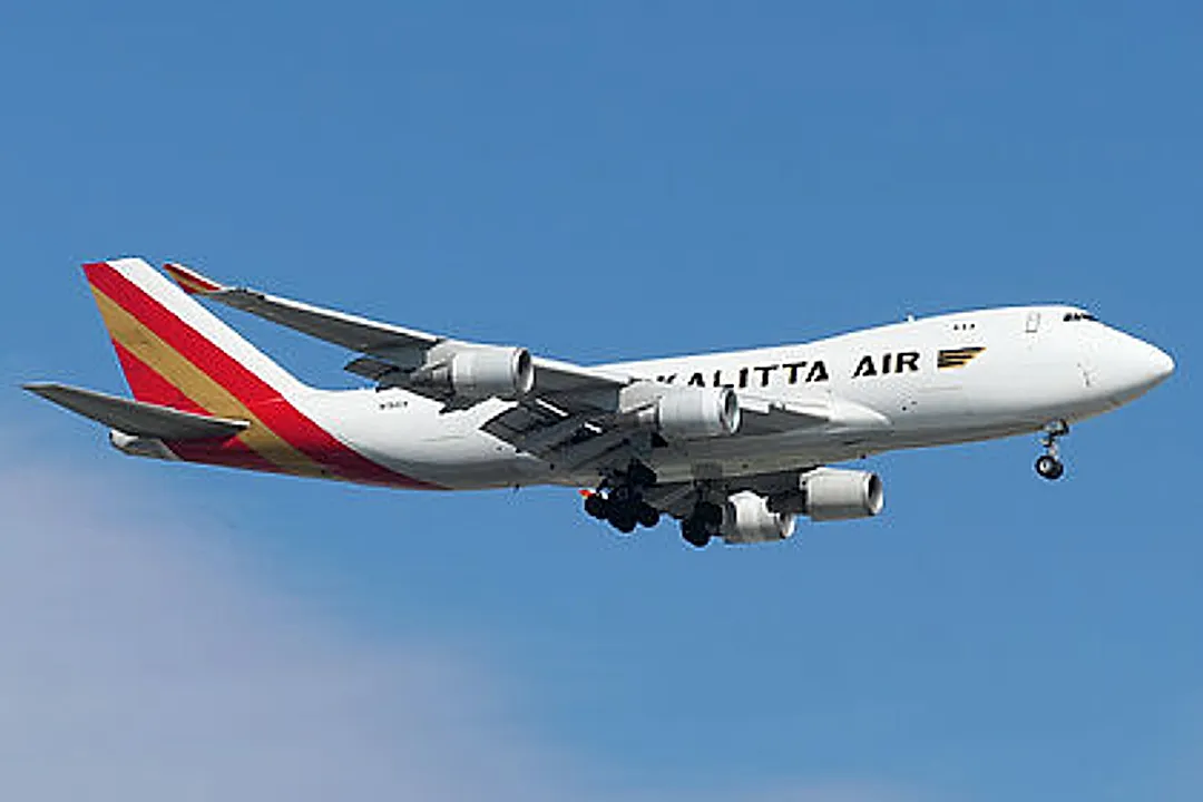 BOEING 747-4HQF aircraft profile