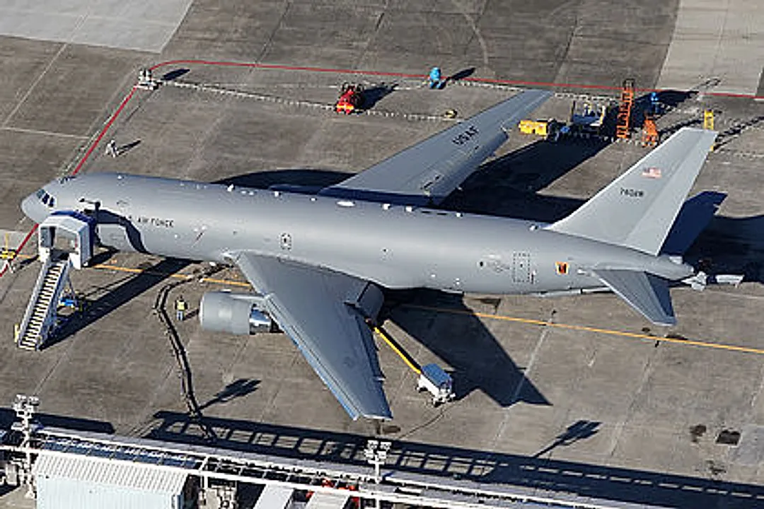 Boeing KC-46A Pegasus aircraft profile