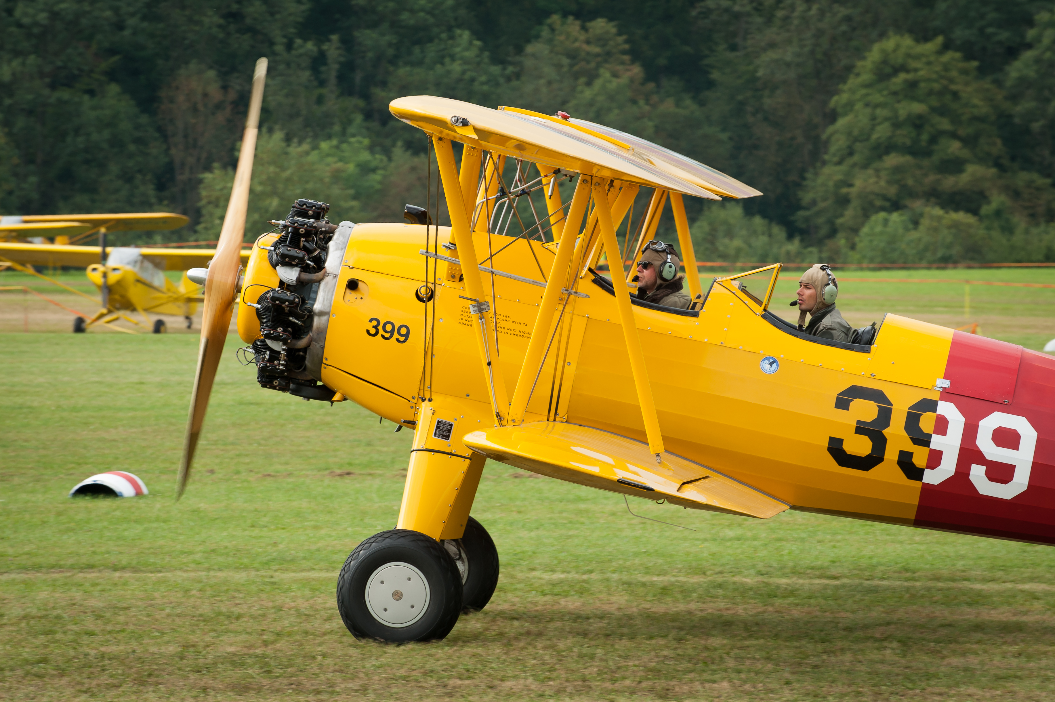 Boeing-Stearman PT-17 aircraft profile