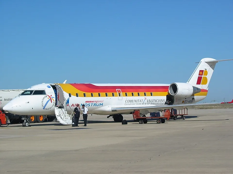 Bombardier CL-600-2B19 aircraft profile