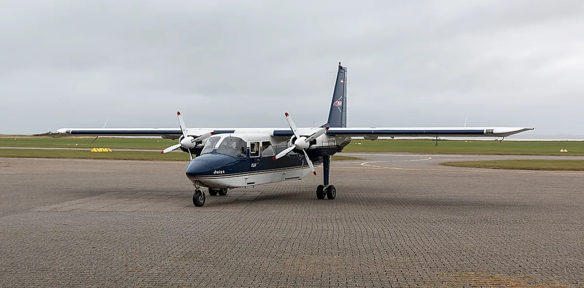 Britten-Norman Islander generated aircraft profile