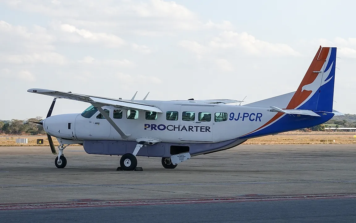 Cessna 208B Grand Caravan EX generated aircraft profile