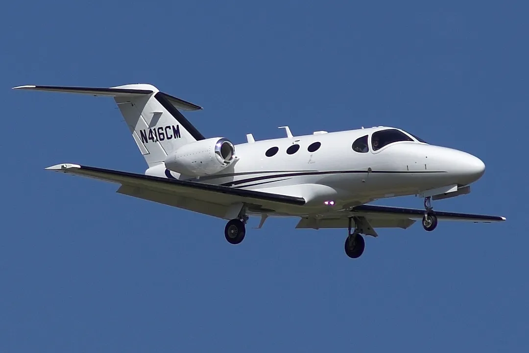 Cessna 510 Citation Mustang generated aircraft profile
