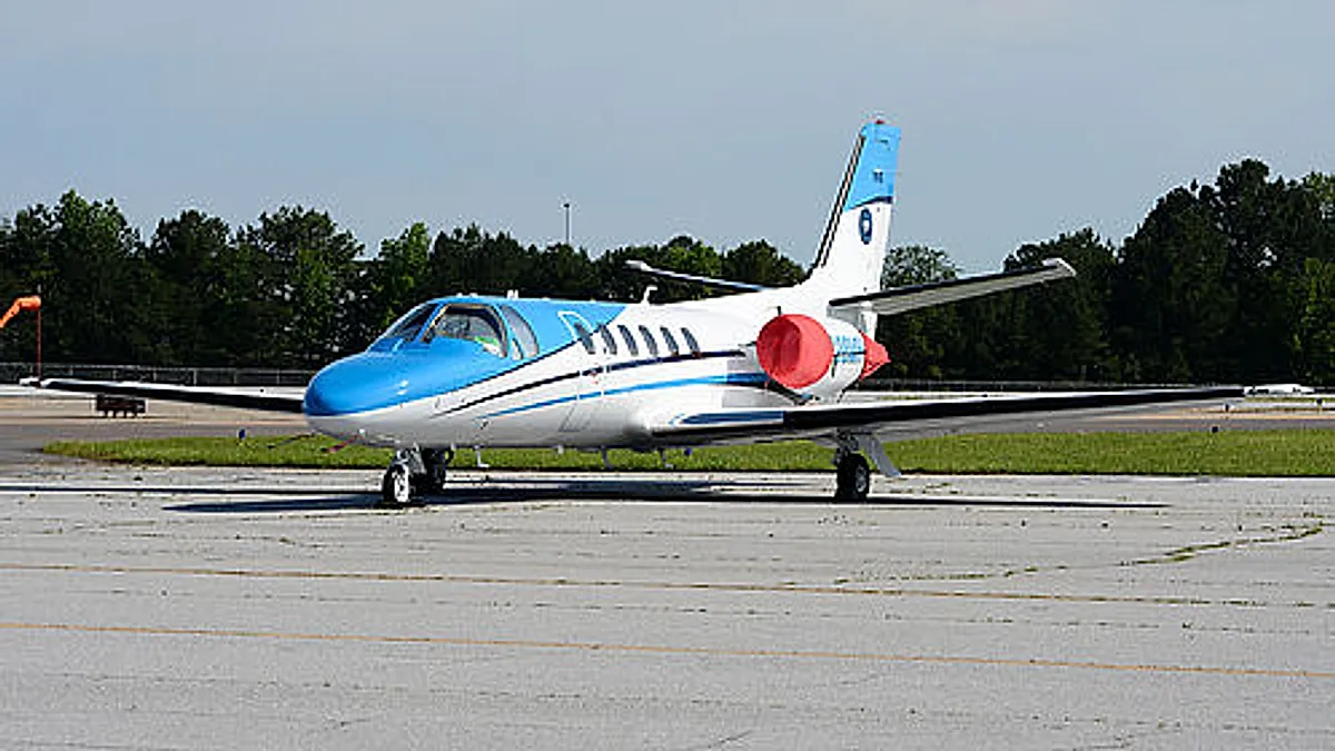 CESSNA 551 aircraft profile