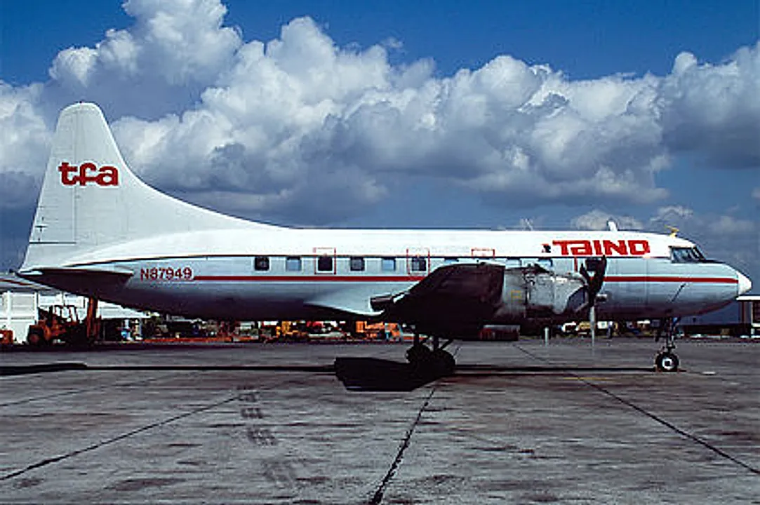 Convair CV-240-0 generated aircraft profile
