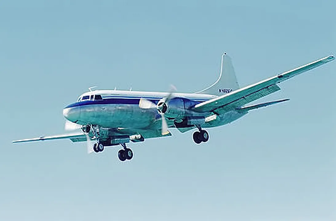 Convair CV-440 Metropolitan generated aircraft profile