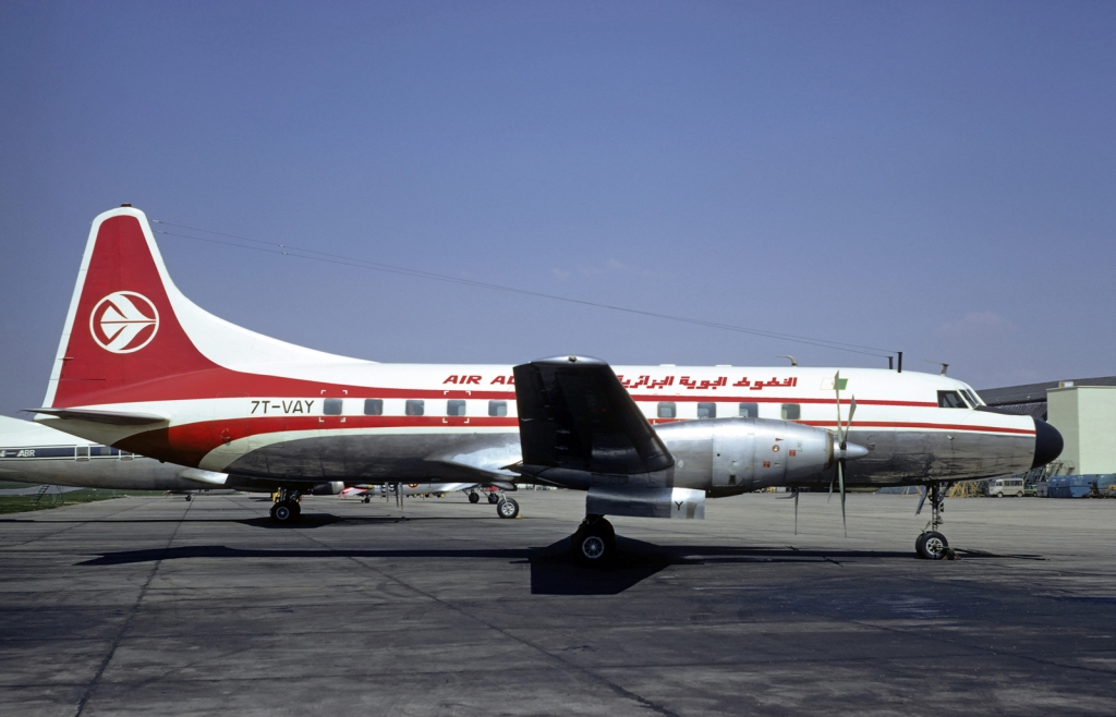 Convair CV-640 generated aircraft profile
