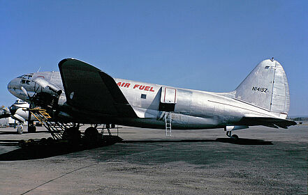 Curtiss C-46A-45-CU Commando generated aircraft profile