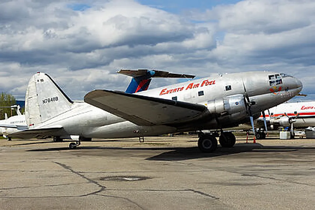 CURTISS WRIGHT C-46R aircraft profile