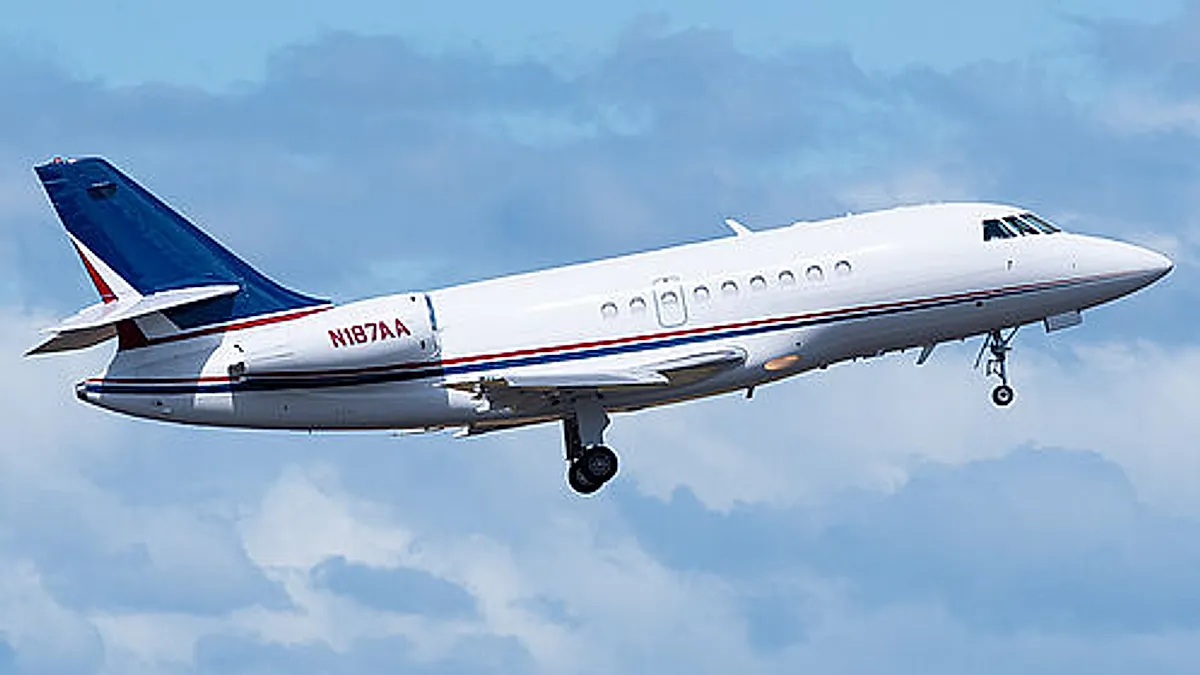 Dassault Falcon 2000 aircraft profile