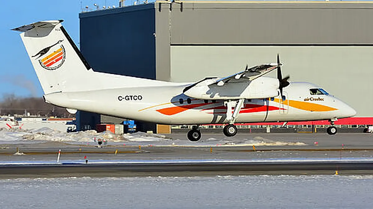 de Havilland Canada DHC-8-102 Dash 8 aircraft profile