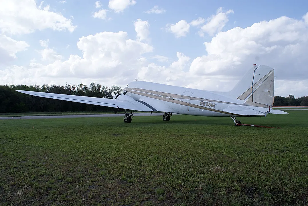 Douglas C-47A aircraft profile