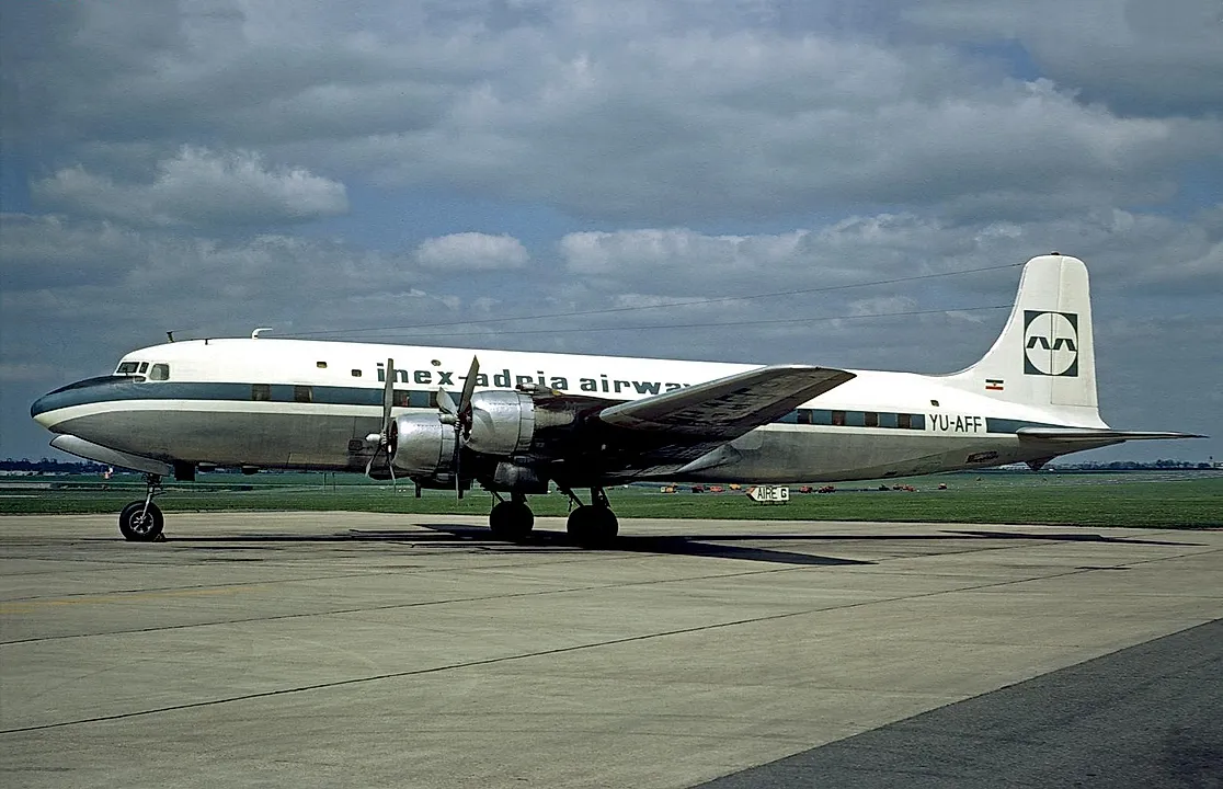 Douglas DC-6 generated aircraft profile