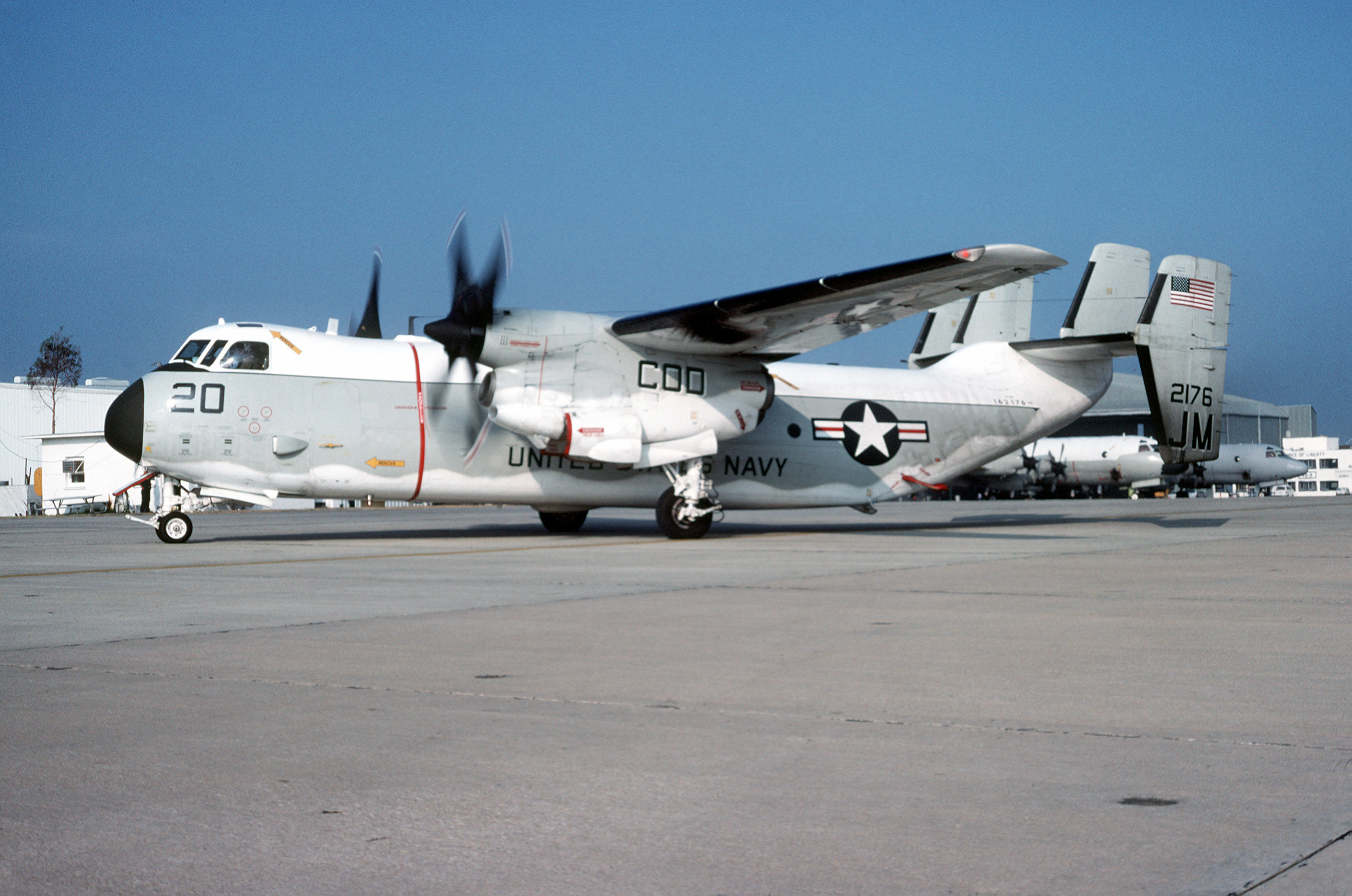 Grumman C-2A Greyhound aircraft profile