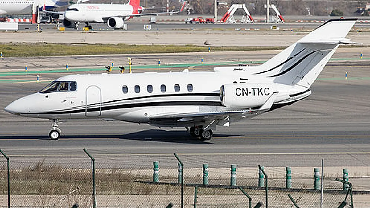 HAWKER 800XPi aircraft profile
