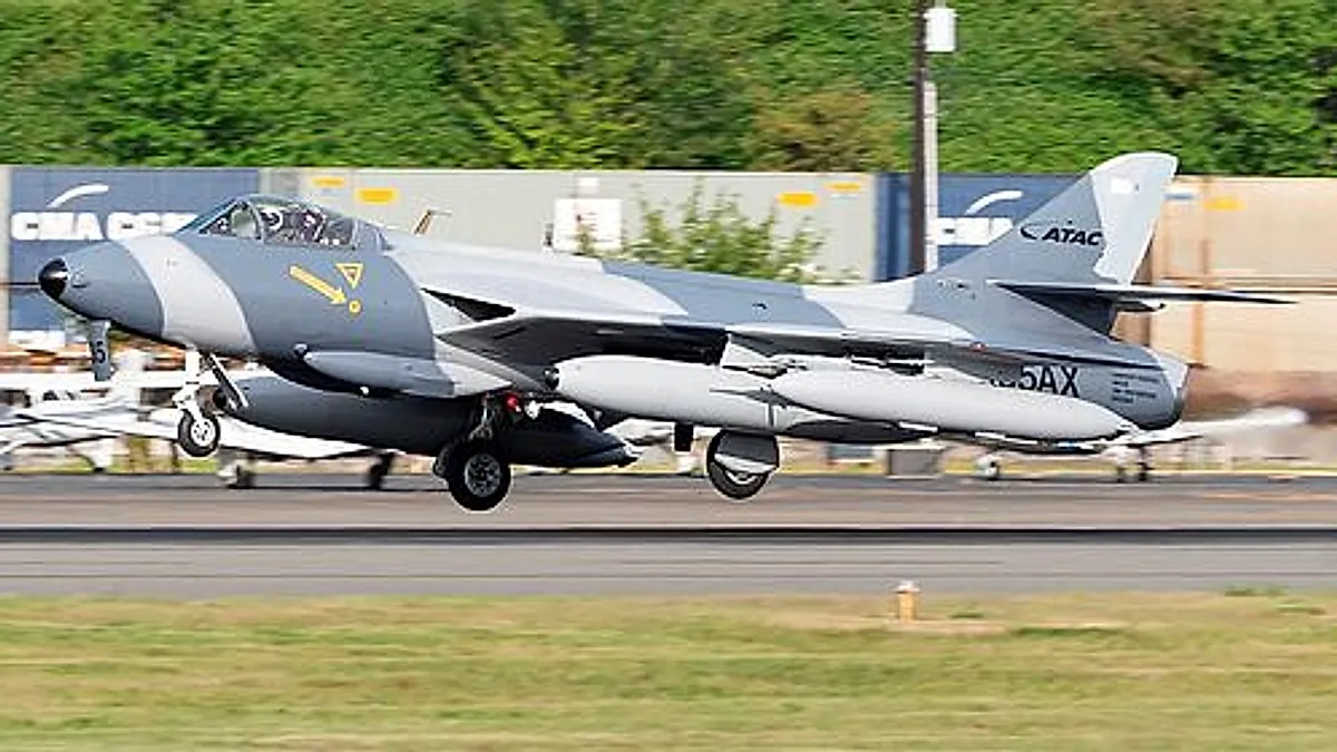 HAWKER AIRCRAFT LTD HAWKER HUNTER MK.58 aircraft profile