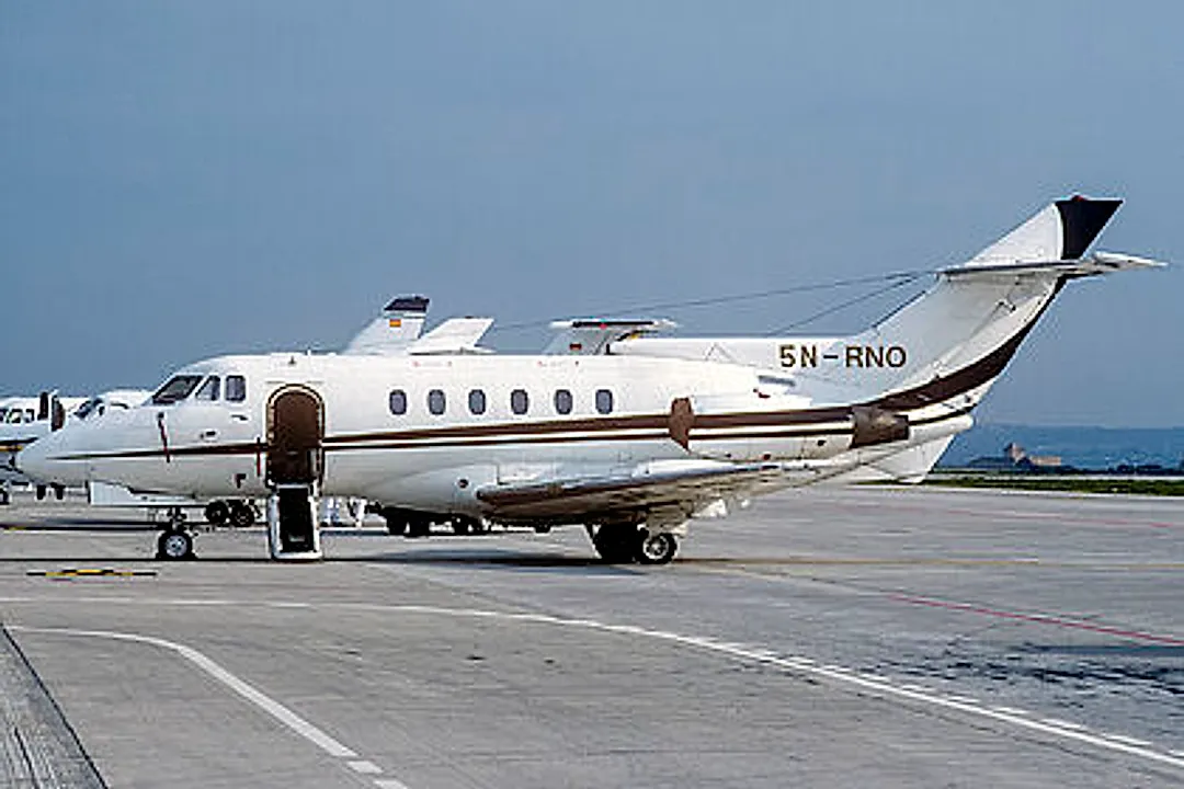 Hawker Siddeley HS-125-600B aircraft profile