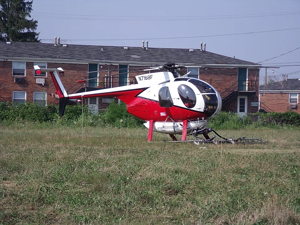 HUGHES 369D aircraft profile