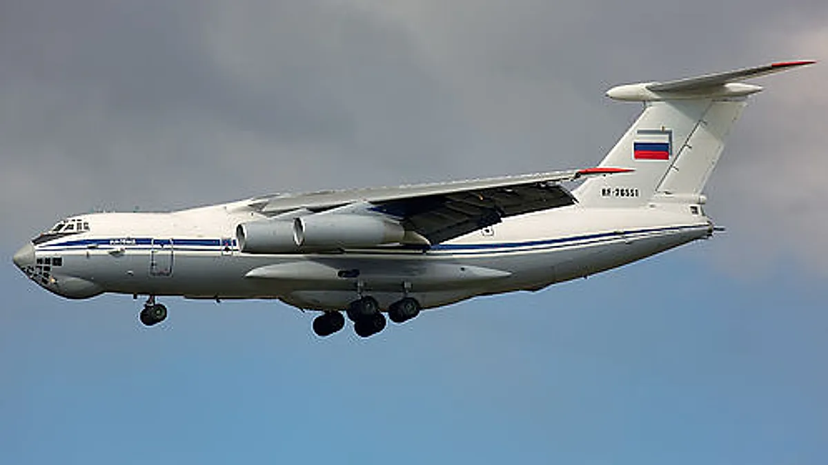 Ilyushin Il-76MD generated aircraft profile