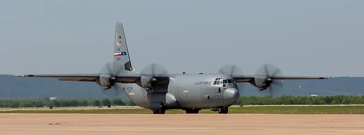 Lockheed C-130 Hercules generated aircraft profile