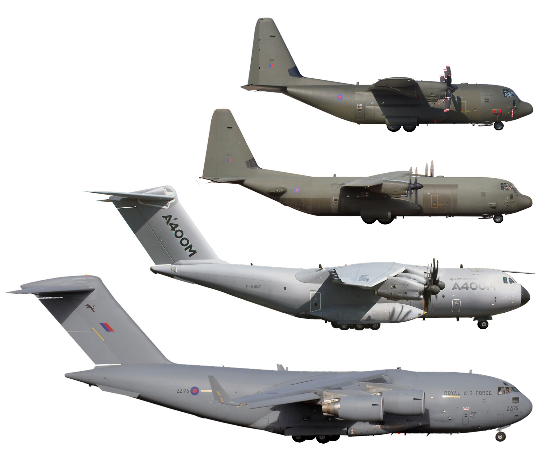 Lockheed C-130J-30 Super Hercules aircraft profile