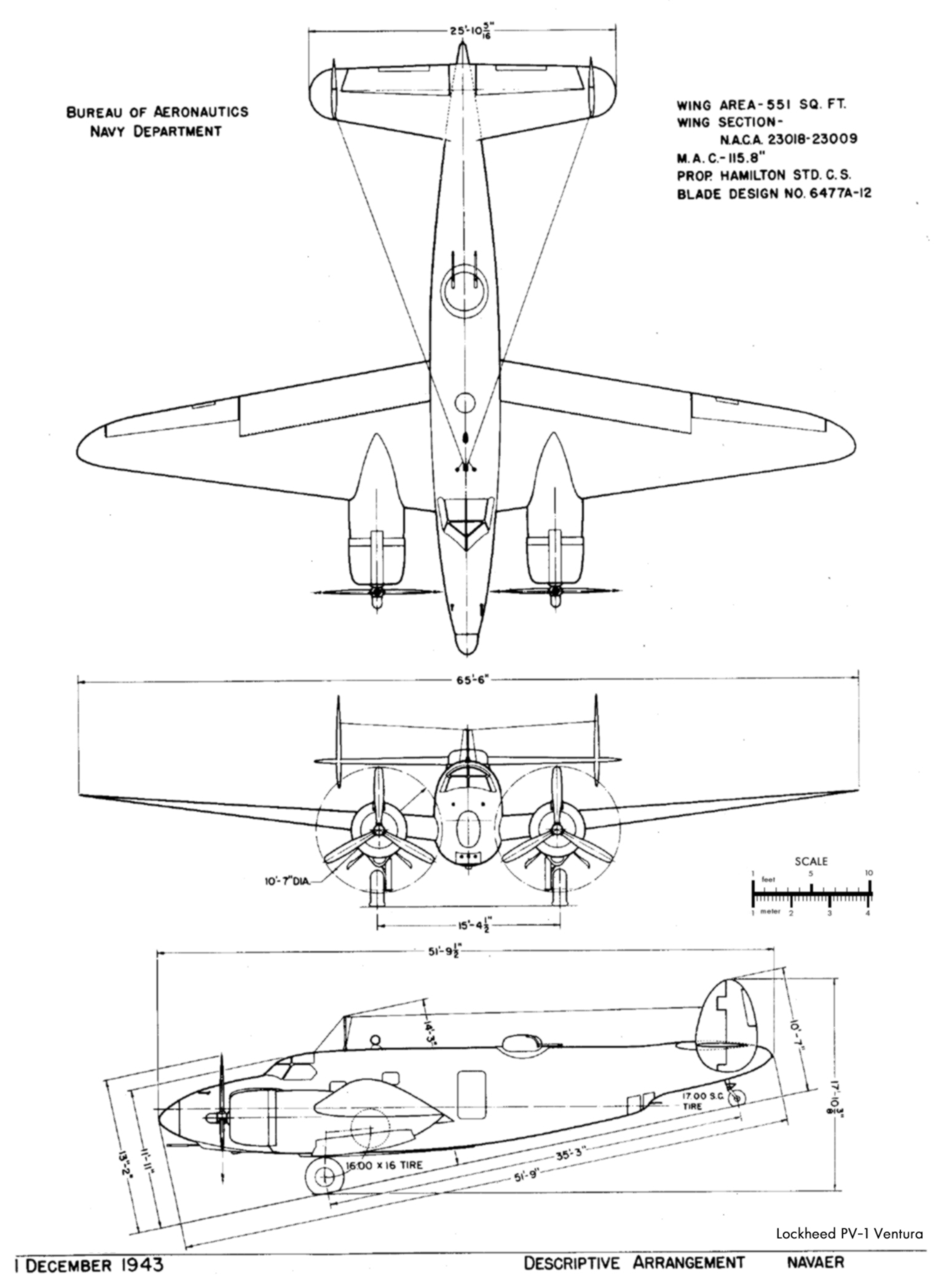 Lockheed Ventura aircraft profile