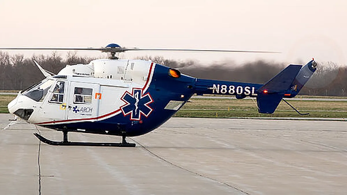 MESSERSCHMITT-BOLKOW-BLOHM BK 117 aircraft profile