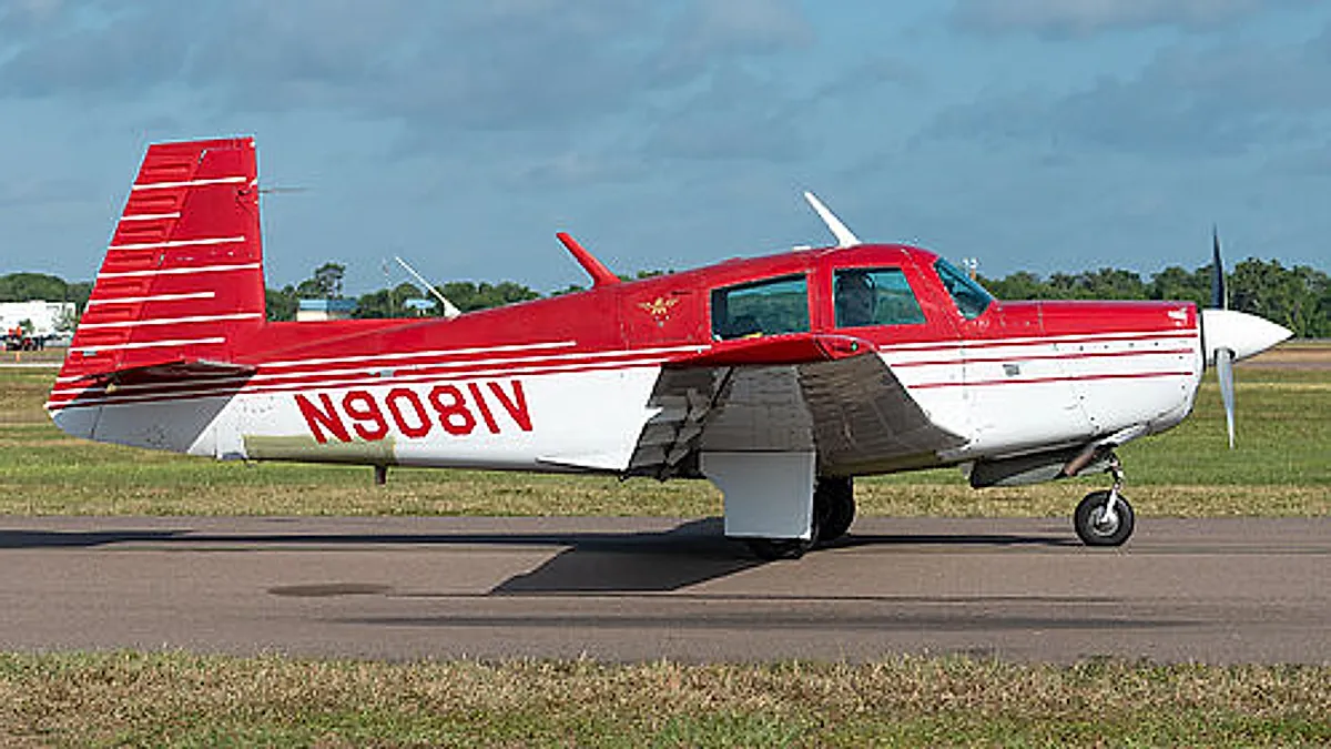 Mooney M20E generated aircraft profile