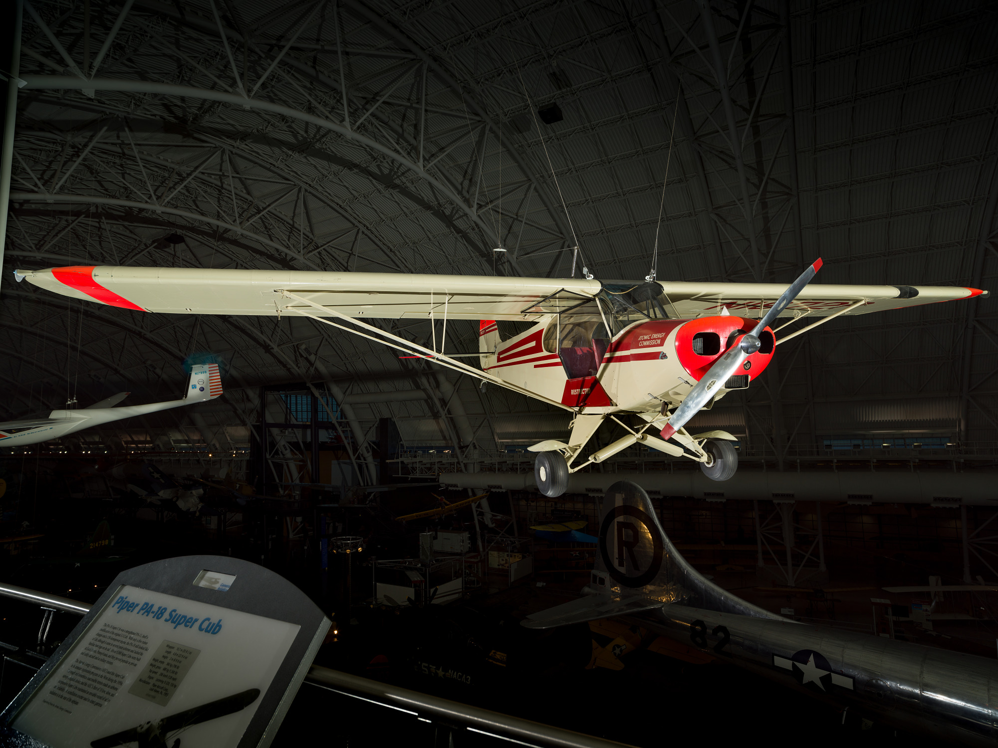 PIPER PA-18-150 aircraft profile