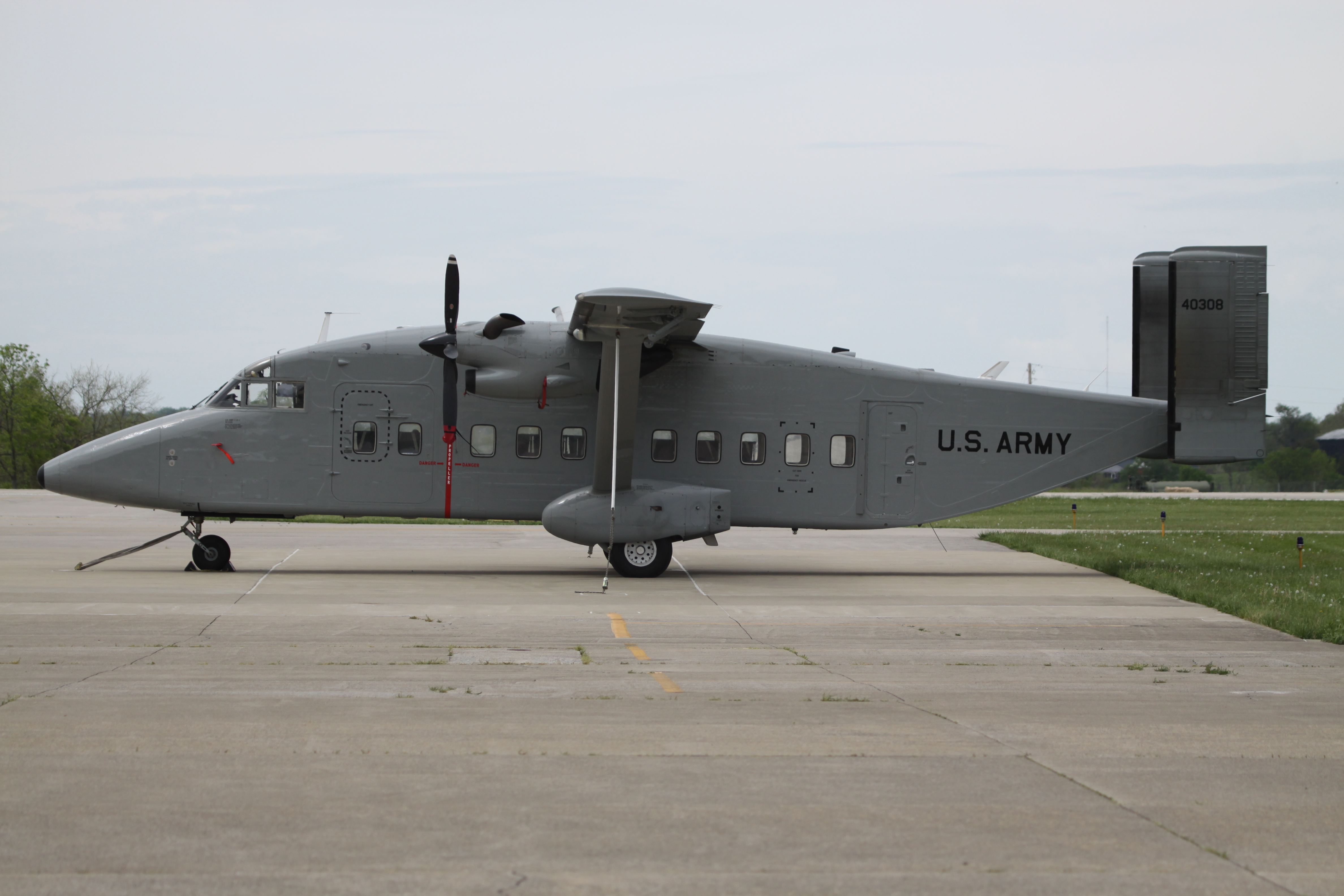 Short C-23B+ Sherpa aircraft profile