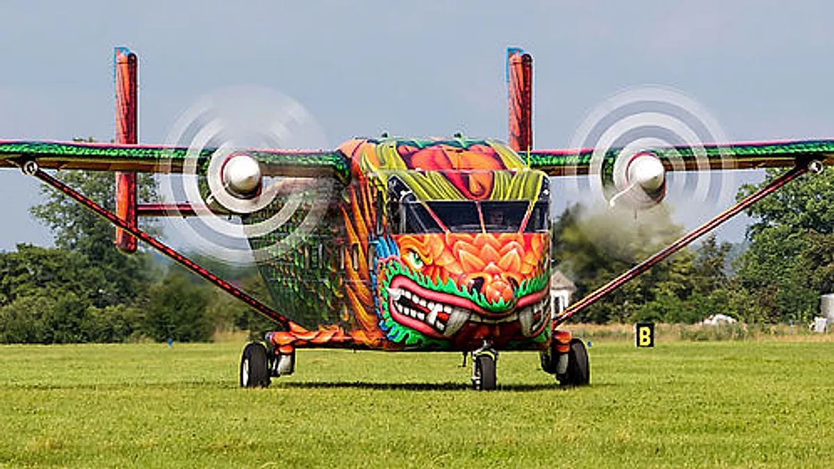 Shorts SC.7 Skyvan 3M-400 aircraft profile
