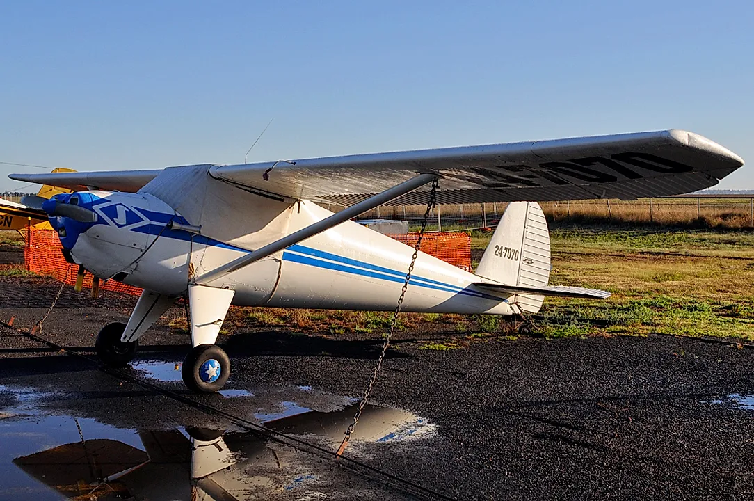 SILVAIRE LUSCOMBE 8A aircraft profile