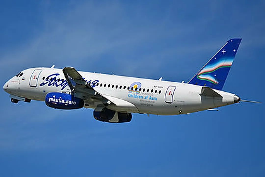Sukhoi Superjet 100-95B aircraft profile